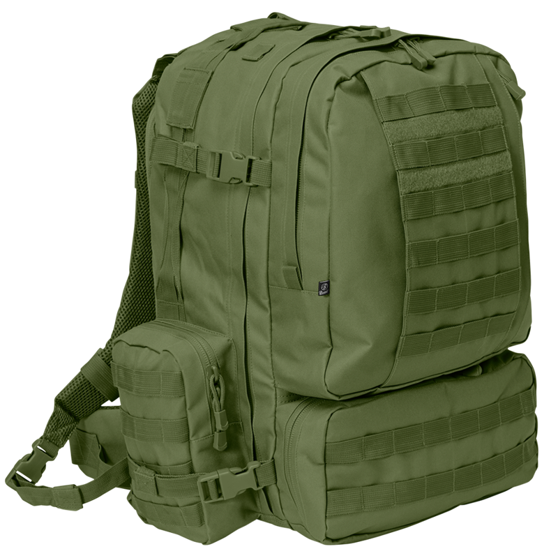 Green tactical backpack