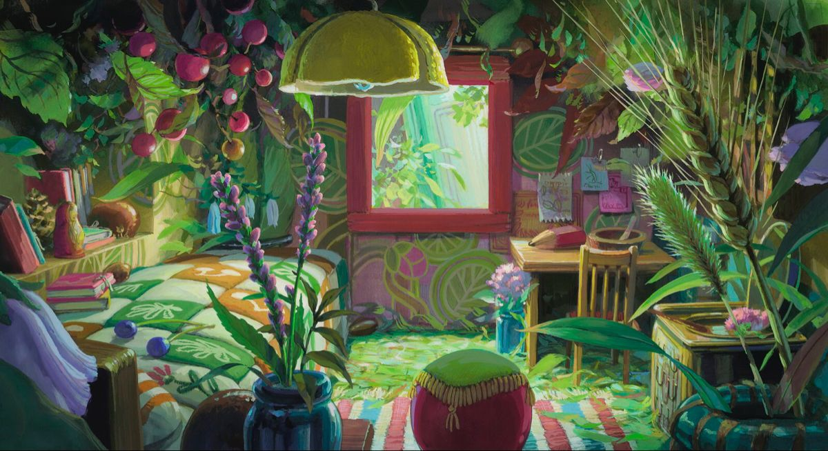 The Secret World of Arrietty Illustration