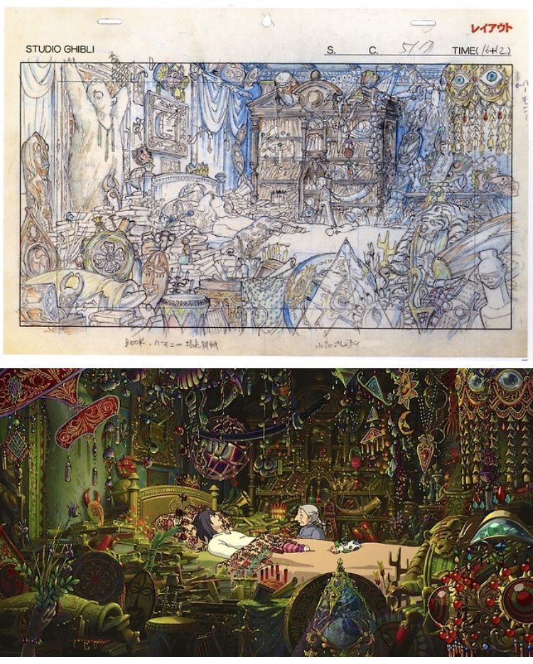 Howl's Moving Castle Illustration