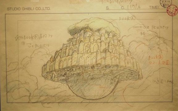 Castle in the Sky Illustration