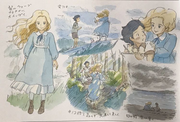 When Marnie Was There Illustration