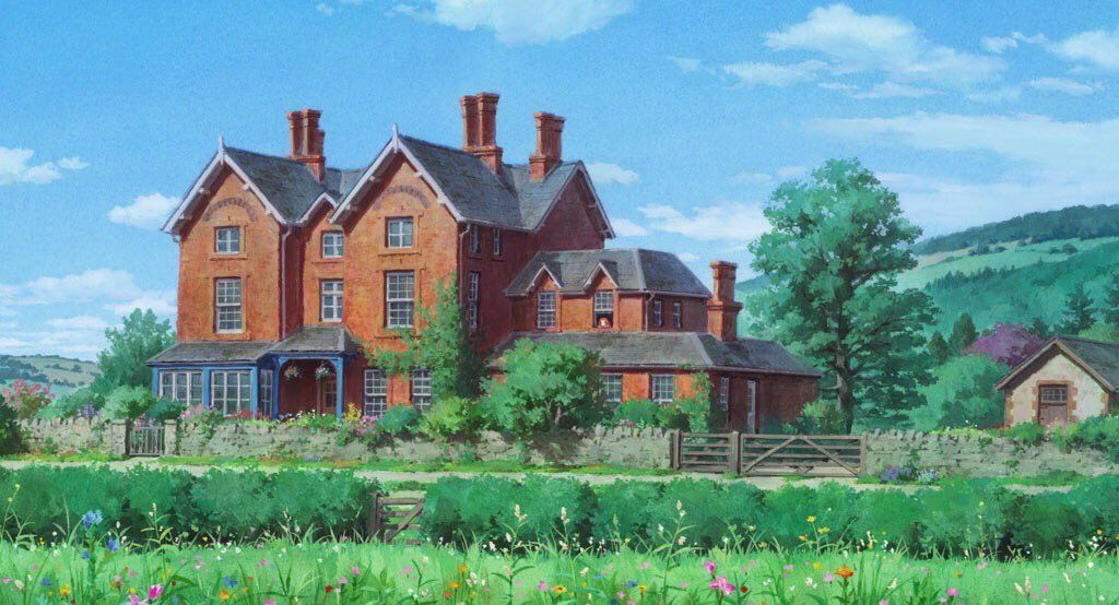Mary and the Witch's Flower Illustration