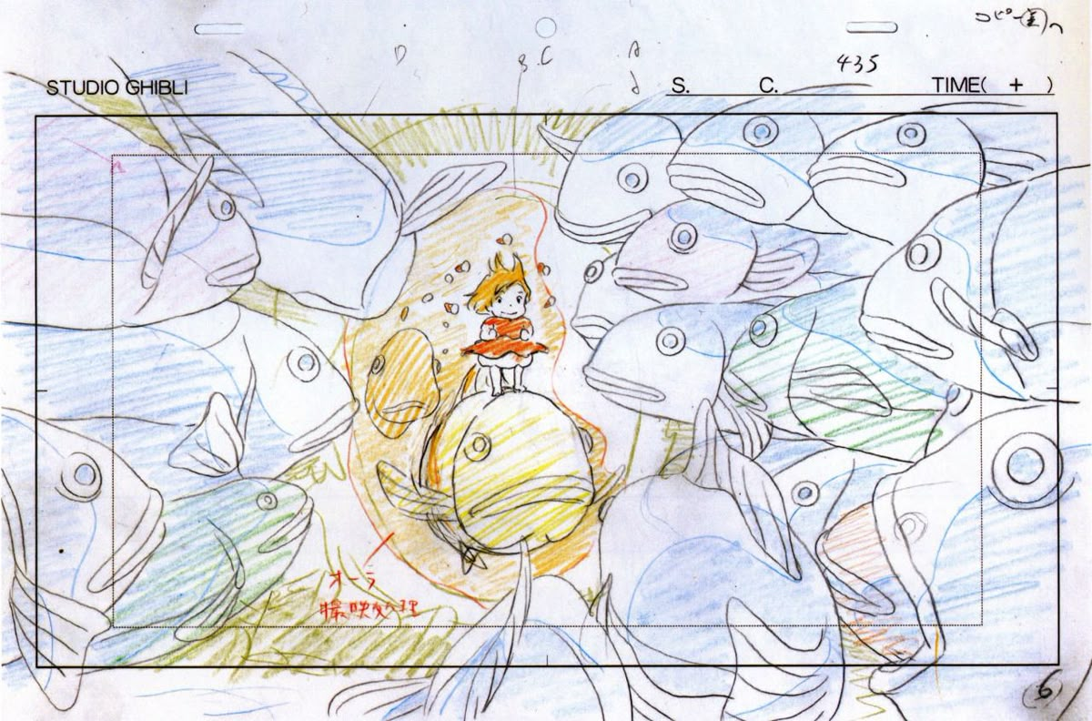 Ponyo Illustration