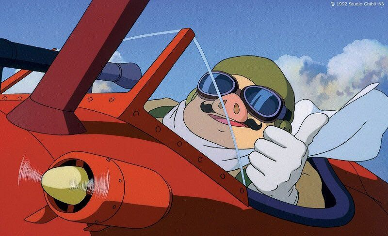 Porco Rosso Illustration