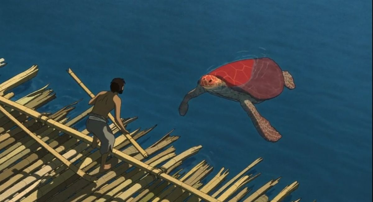 The Red Turtle Illustration
