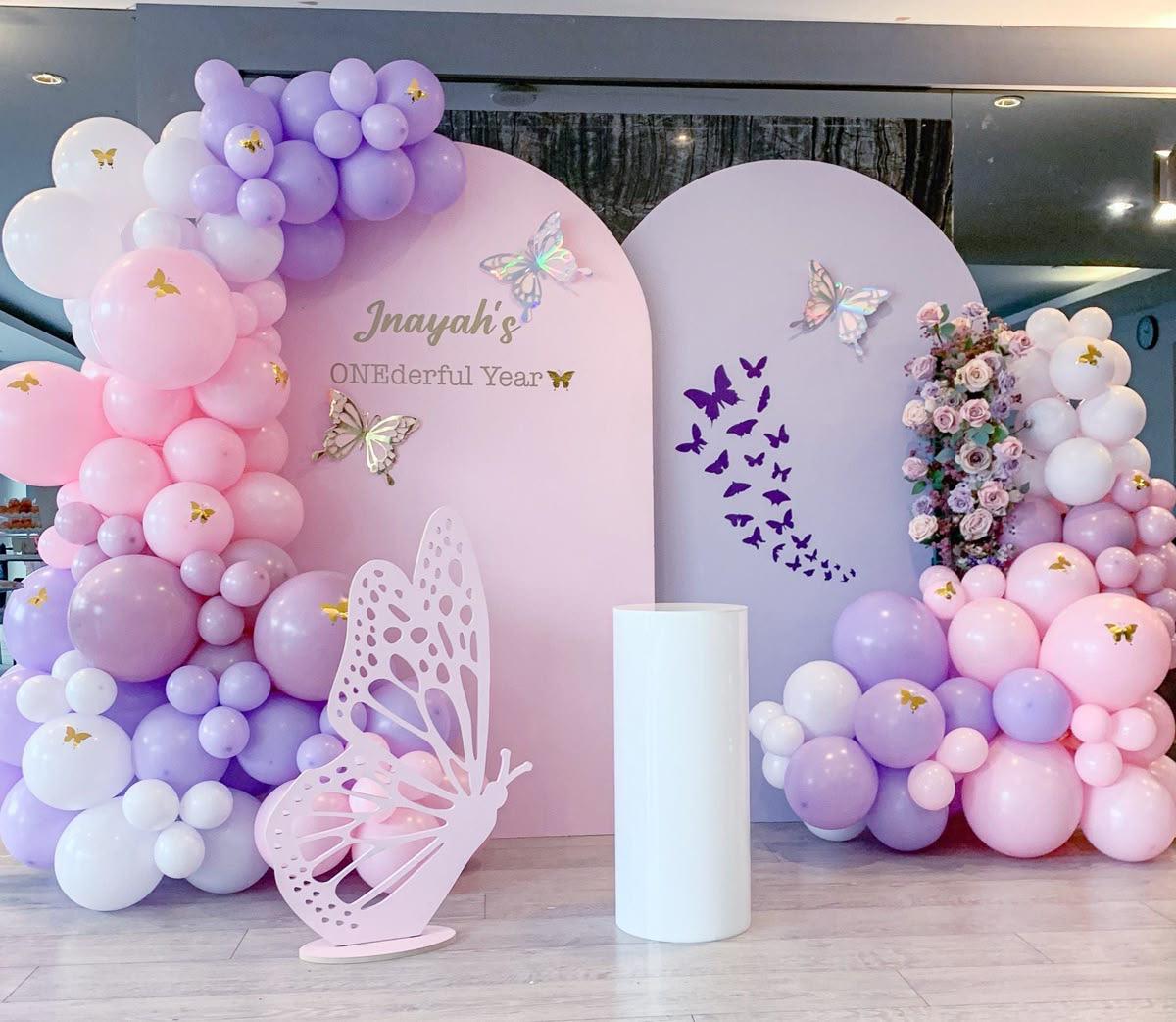 Balloons + backdrop